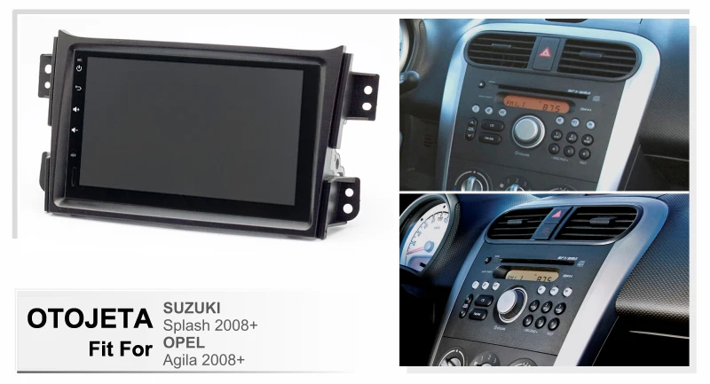 

Android 9.0 radio 8core car multimedia GPS Navigation for Suzuki Splash Opel Agila 2008 Aux bluetooth HD video player W camera