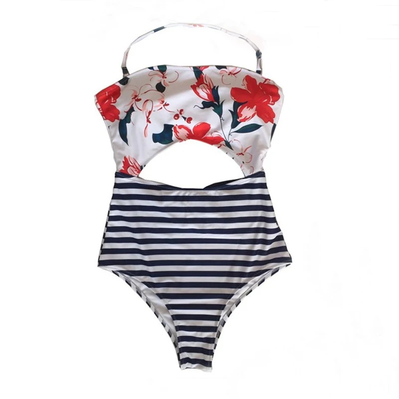 2018 Sexy One Piece Swimsuit Women Swimwear Bodysuit Bathing Suit