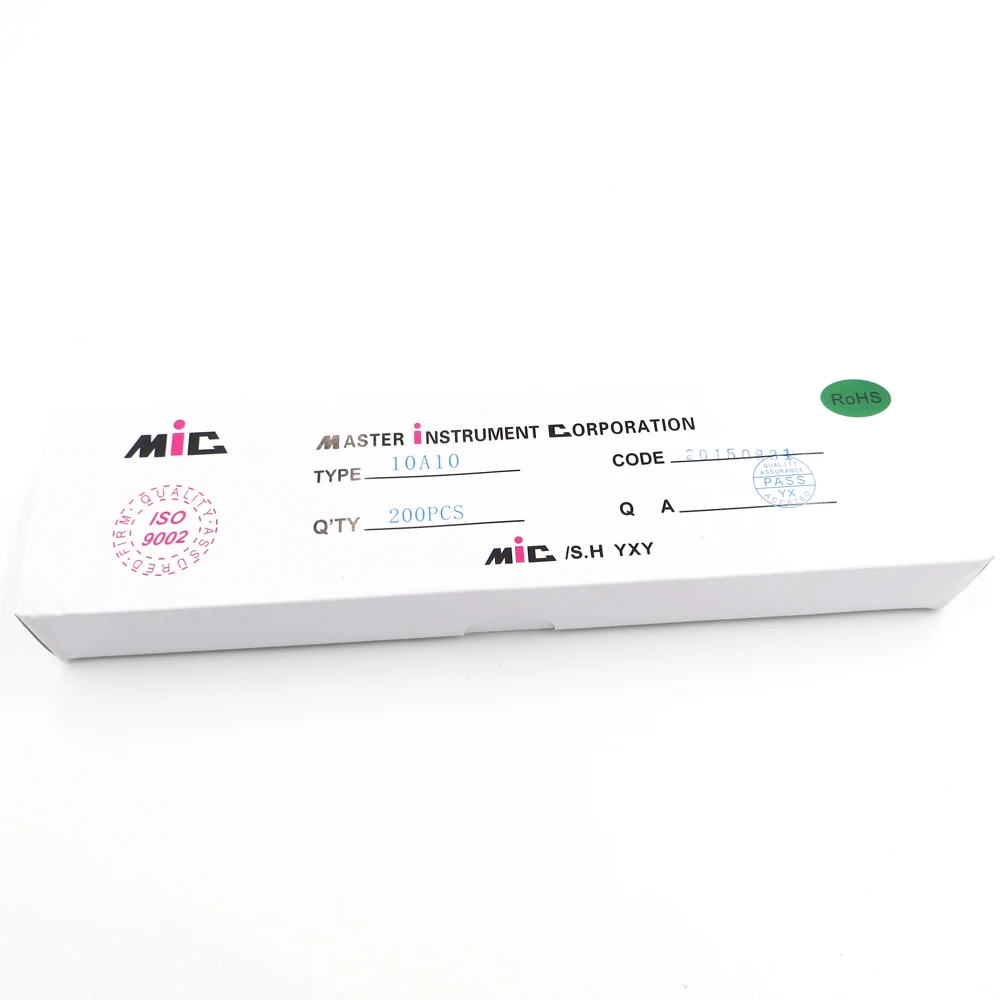 200 шт. x MIC 10A10 диод 10A 1000 в диоды Шоттки Барьерный Диод выпрямитель для солнечных
