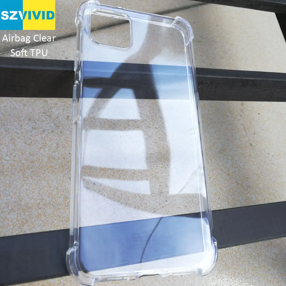 Подушка безопасности прозрачный термополиуретан чехол для Google Pixel 4 XL