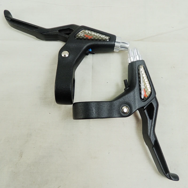 

Taiwan PROMAX Liqi Mountain Bike Brake Handle Three-finger Aluminum Brake Brak