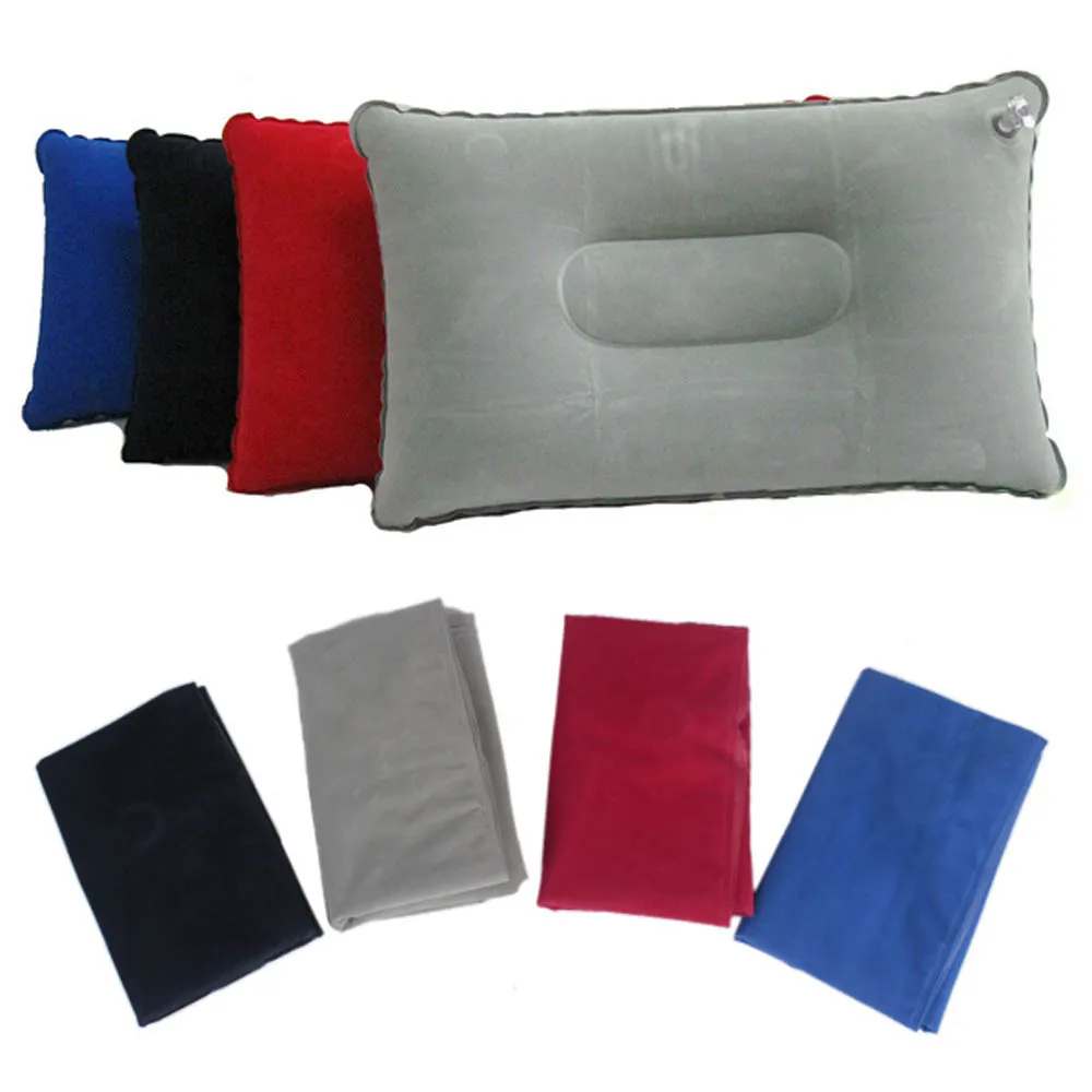 Portable Outdoorcamping Traveling Beach Pvc Inflatable Mattress Portable Outdoorcamping Traveling Beach Pvc Inflatable Mattress Sleep Pillow Travel Air Tent Use Accessories In Camping Mat From Sports