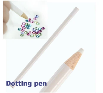 

Nail Art Rhinestones Gems Picking Tools Pencil Dotting Pen 50 pcs