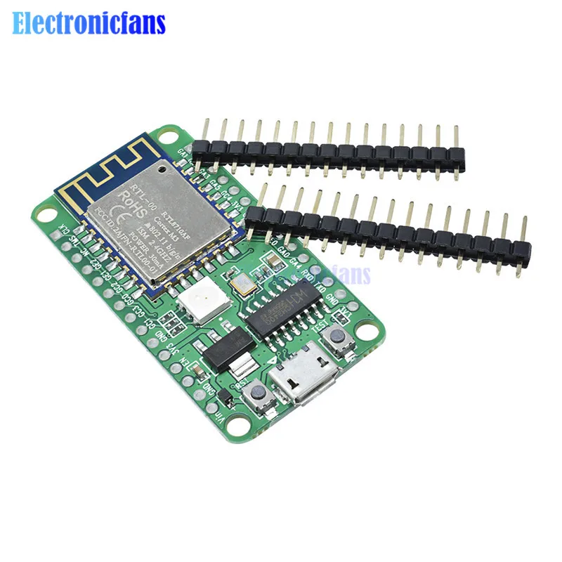 1 шт. Nodemcu RTL8710 WiFi беспроводной модуль трансивера тестовая Плата развития передатчик приемник для Arduino