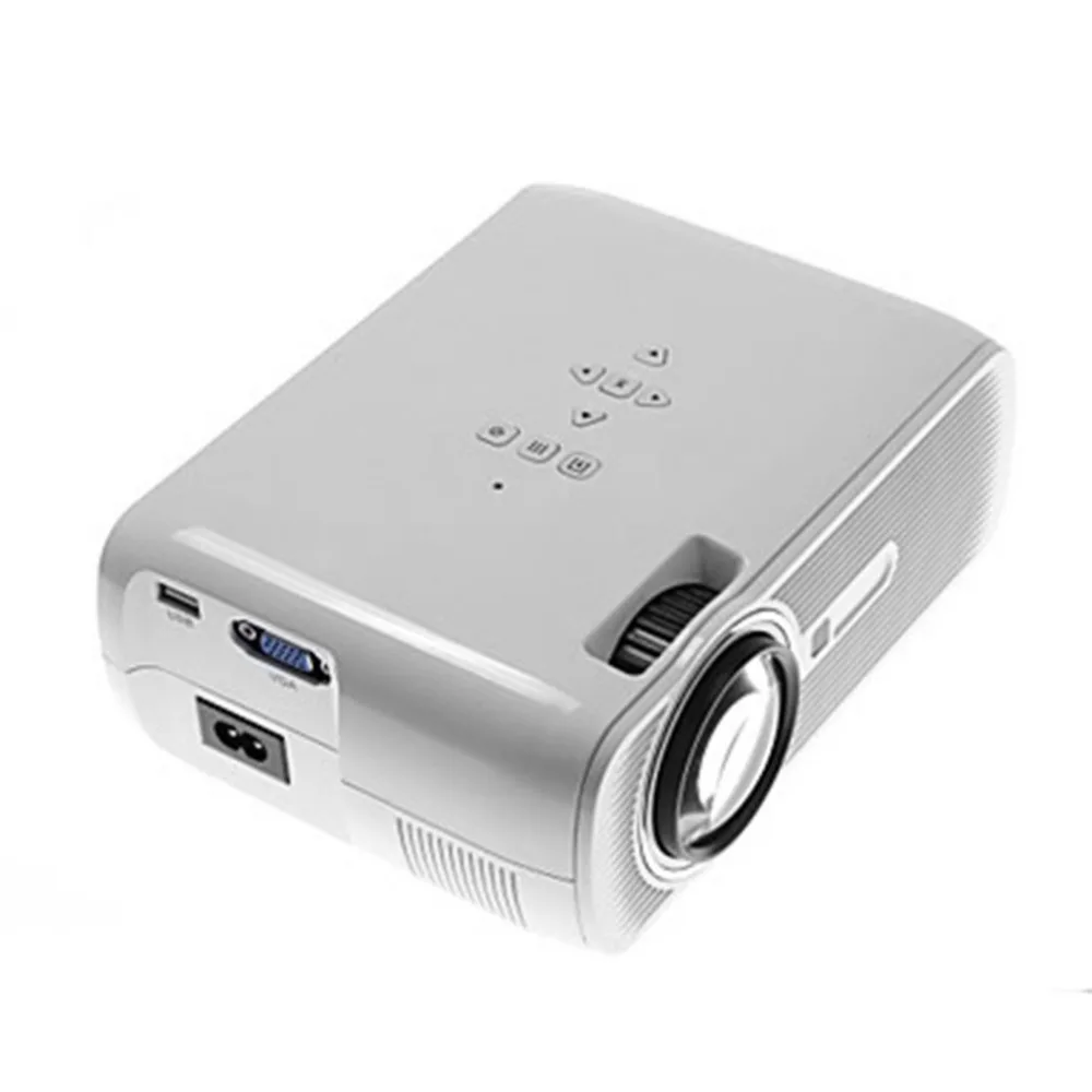 

EU Plug Mini LED Projector Home Multimedia TV HD 1080P 1500 LM Home Theater Video Projector Laptops Smartphones BL-80 Black