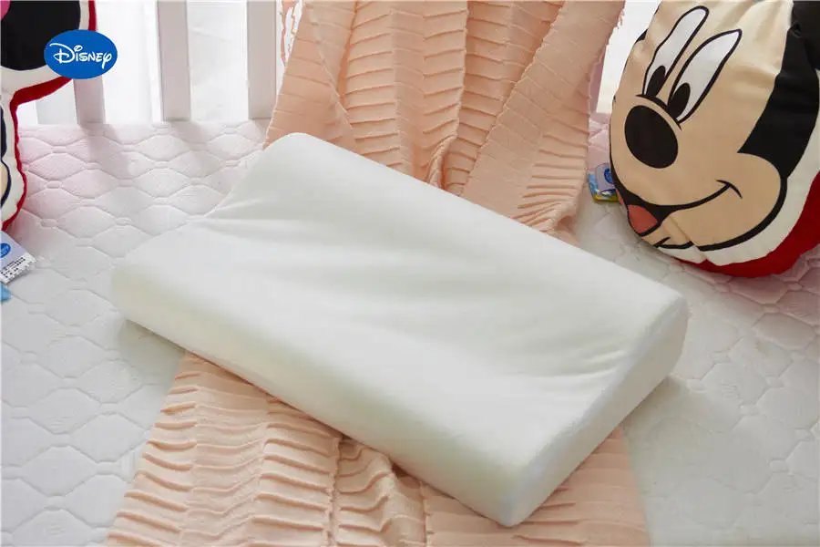 Розовые подушки с принтом принцессы, 50x30 см, медленный отскок, развевающаяся пена для шеи, шейки, для путешествий, для здоровья, детские постельные принадлежности, горячая Распродажа