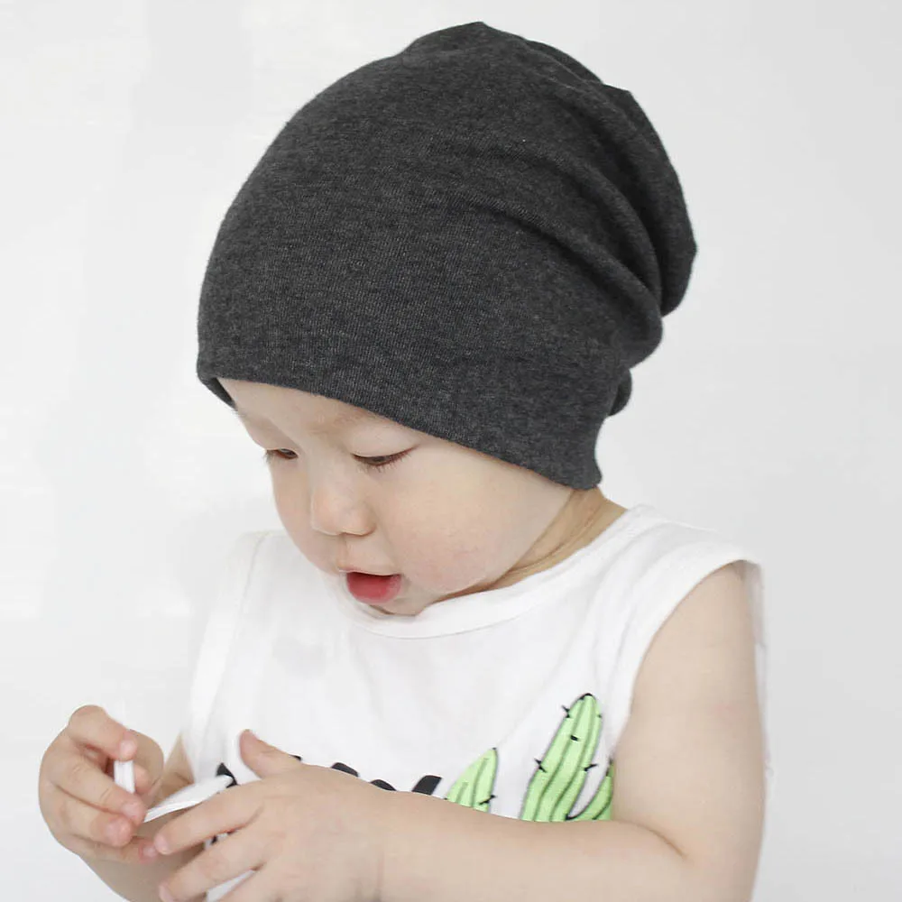 Baby girl hat Toddler Kids Baby Boy Girl Infant Cotton Soft Hip Hop Hat Cap Beanie bonnet enfant fille hiver bonnet garcon