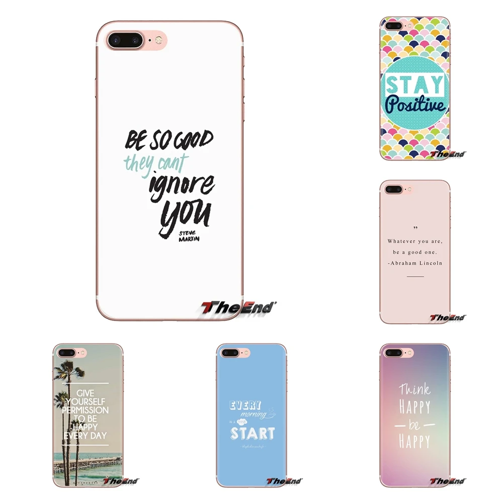 

Silicone Phone Cases Covers Stay Positive wallpaper For Oneplus 3T 5T 6T Nokia 2 3 5 6 8 9 230 3310 2.1 3.1 5.1 7 Plus 2017 2018