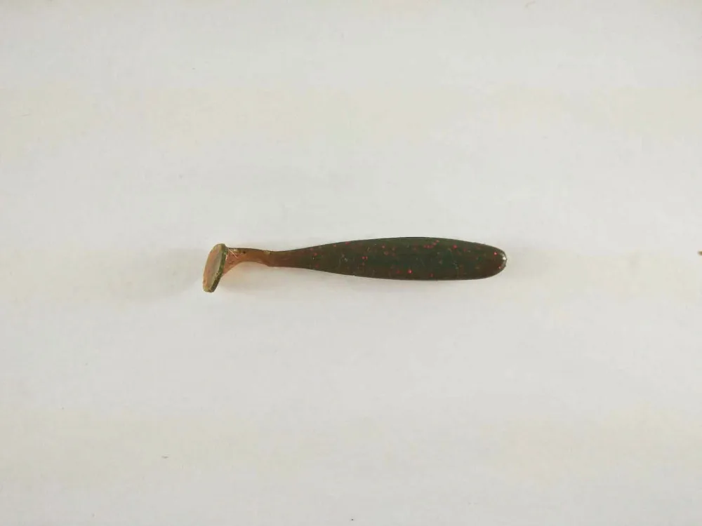 BassLegend-рыболовный мягкий шэд плавающая приманка Т-образной формы хвостовой червь 50 мм/0,9 г