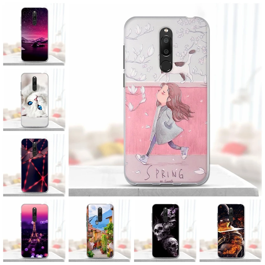 

Cases for Meizu M6T Case 5.7" Cover Soft Silicone TPU 3D Painting Back Cover For Meizu M6T Cover Fundas for Meizu M6T Case Coque