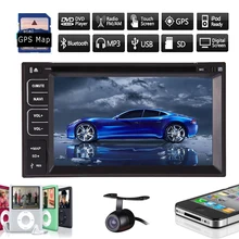 Autoradio Car DVD Player Electronics MP3 TV 6.2″ Touchscreen Stereo GPS Map Radio Camera Audio Logo In Dash Accessory