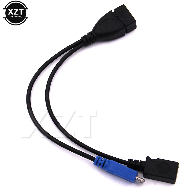 1 шт. Micro USB OTG Дата кабель с портом питания turn материнский Высокое качество|usb cable with