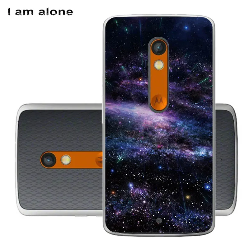 Чехлы для телефонов I am alone для Motorola Moto X Play, 5,5 дюймов, жесткий пластиковый мобильный Модный чехол с рисунком для Moto X Play - Цвет: PC U28