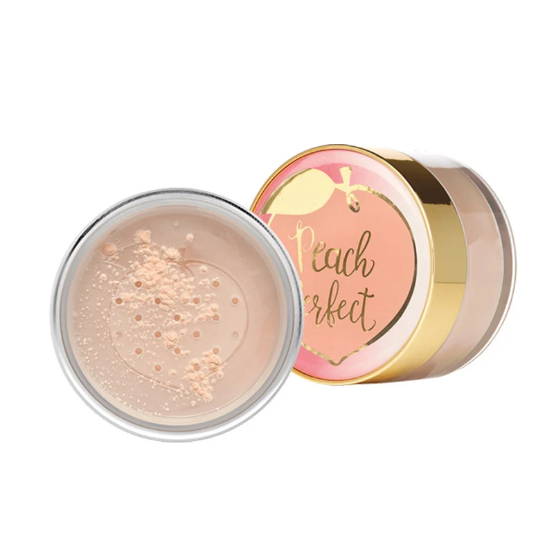 

Brand Peach Powder Makeup Loose Powder Smooth Transparent Face Powder Foundation Concealer Beauty Cosmetics Maquiagem