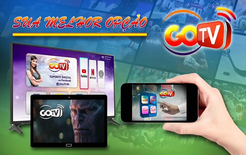Android 7.1.2 медиаплеер GO tv Android 7.1.2 с бразильским IP ТВ VOD окупаемость и поддержка Netflix mx_плеер YouTube