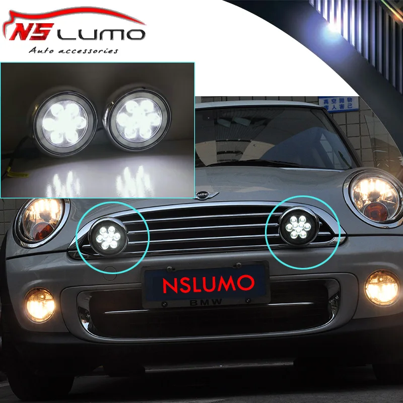 

18W high power DC12V canbus LED DRL Daytime Running Light Halo Fog Lamp Kit For Mini Cooper all series R55 R56 R58 R60