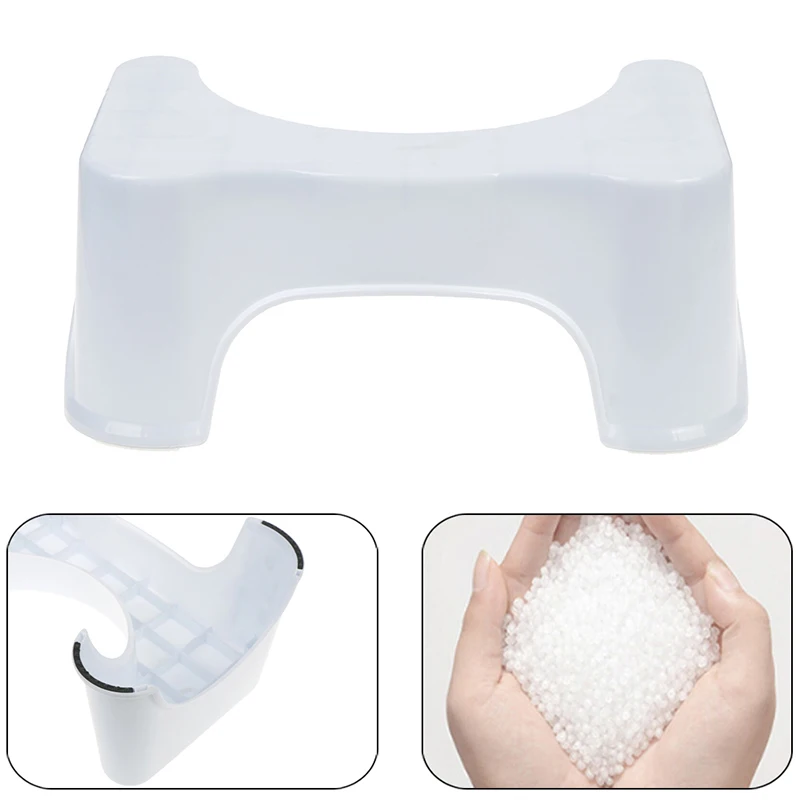 1Pcs Toilet Squatty Step Stool Bathroom Potty Squat Aid For Constipation Relief
