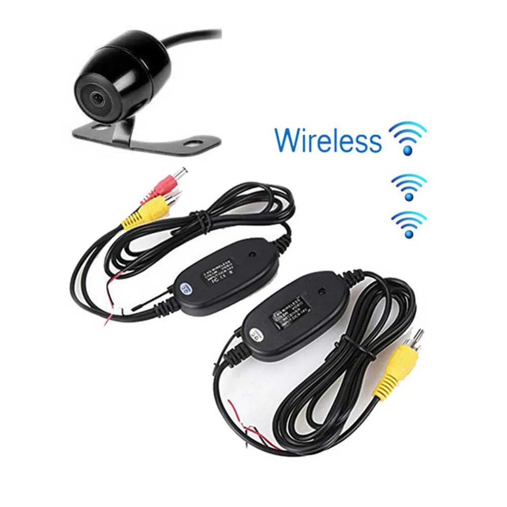 Wireless HD Car Rear View Camera Wireless AV Cable Transmitter Receiver