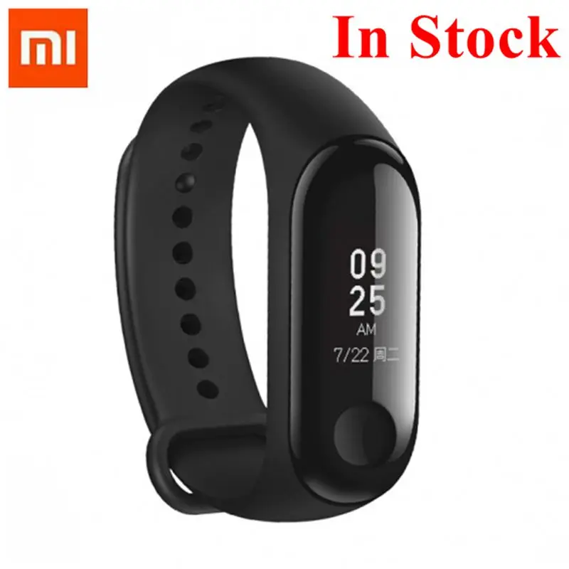 В наличии оригинальный Смарт браслет Xiaomi Mi Band 3 Band3 0 78 &quotOLED сенсорный экран 5ATM