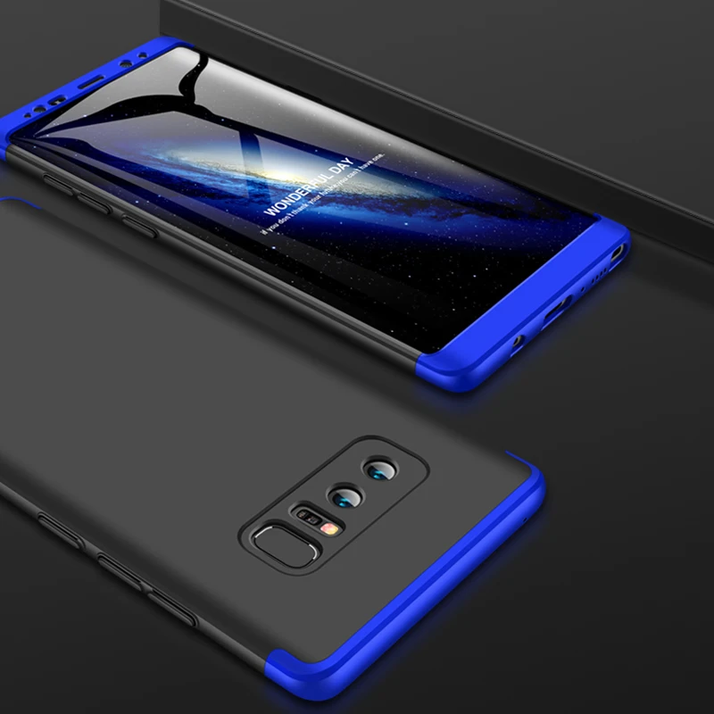 360 Degree Full Protection Shockproof Hard Matte Case for Samsung Galaxy S6 S6Edge S7 S7Edge S8 S8Plus S9Plus Note8 Case 360 full (7)