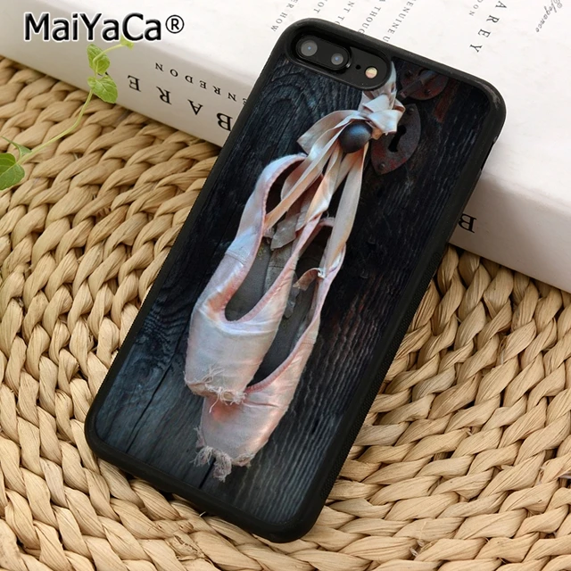 Балерины MaiYaCa Балетки Обувь для танцев Чехол телефона iPhone 5 6s 7 8 plus 11 pro X XR XS max Samsung S7