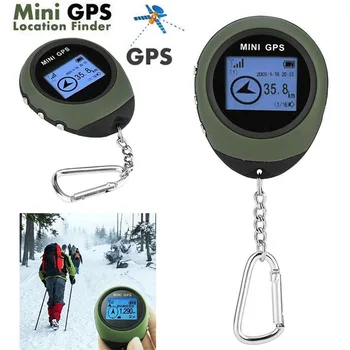 

Mini GPS Tracker Tourist Navigator Device Travel Portable Keychain Locator Pathfind Motorcycle Sport Handheld Keychain