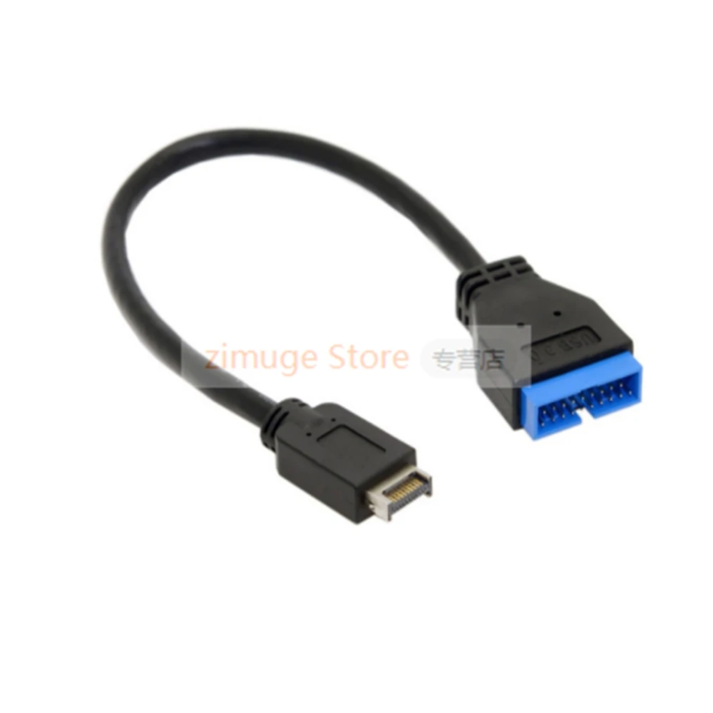 USB 3,1 type-c Мини 20-контактный разъем переднего Панель заголовок USB 3,0 19/20pin Header мм, удлиняющий кабель, для ASUS материнская плата