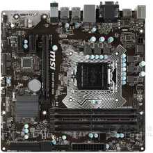 MSI оригинальная настольная материнская плата B150M PRO-VDH DDR4 Socket LGA 1151 твердотельная интегрированная