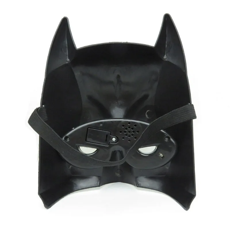 Светодиодный светящиеся супергероя детей и взрослых маска Бэтмен вечерние мультфильм маска для детей день Косплэй