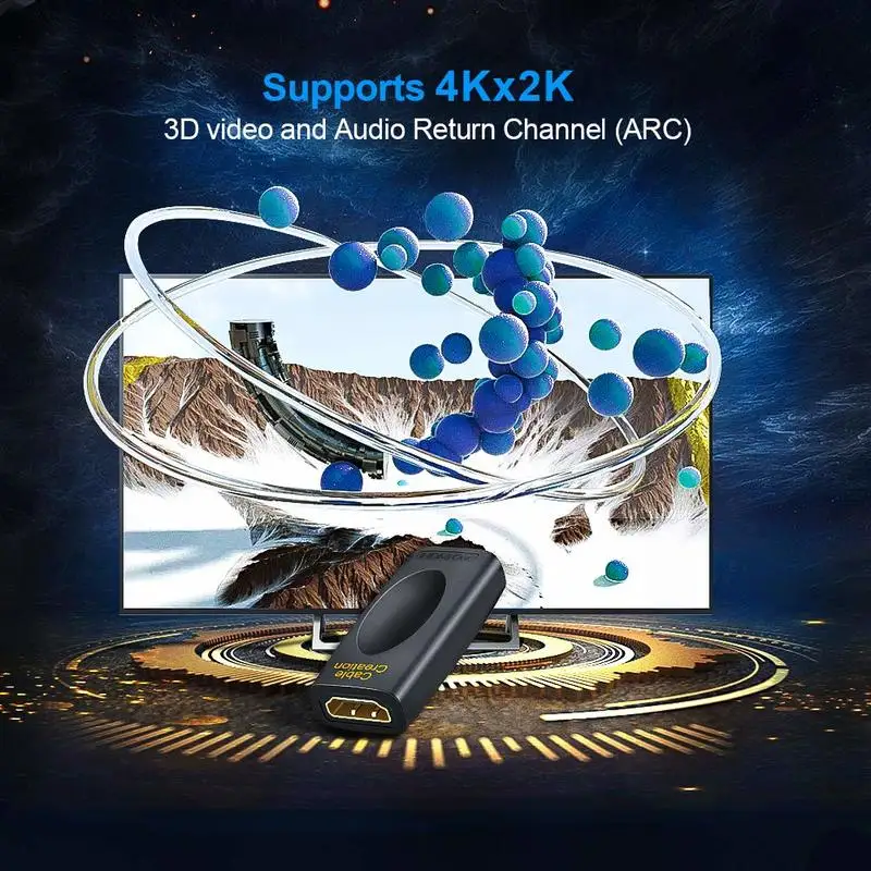 Ретранслятор HDMI 2 0 4K @ 60 Гц удлинитель соединитель усилитель сигнала переходник