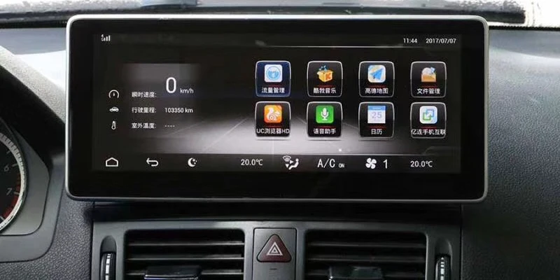 Liislee Car Multimedia Player NAVI For Mercedes-Benz MB C Class W204 S204 2007~2010 Car Radio Stereo GPS Navigation