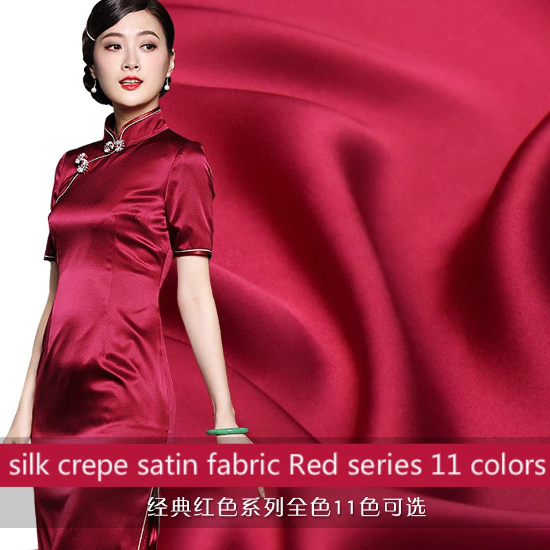 silk crepe fabric dress