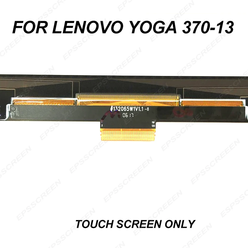 Painel + Moldura + Pcb 13.3 para Lenovo Lcd + de Toque Substituição Thinkpad Yoga 370-13 Assembléia Tela Fhd Led Digitalizado Exibir 370 - - Imagem 6