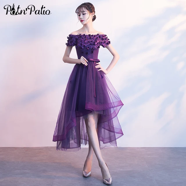 Short Purple Dresses
