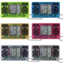 Мини Прозрачная портативная игра для Tetris гоночный автомобиль игра-головоломка детская игрушка портативные игры сумка Подвеска подарок