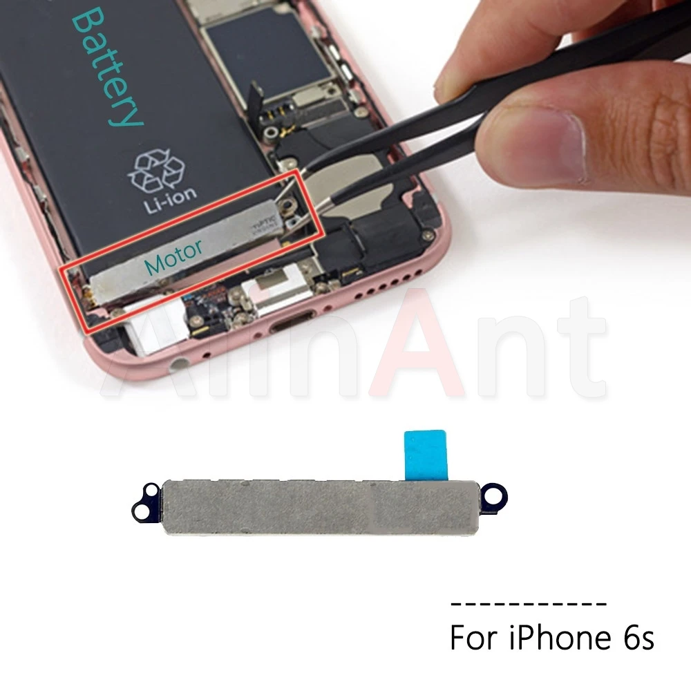 AiinAnt Вибрационный гибкий кабель двигателя для iPhone 5 5S 5C SE 6 6s 7 8 Plus X гибкий кабель мотора