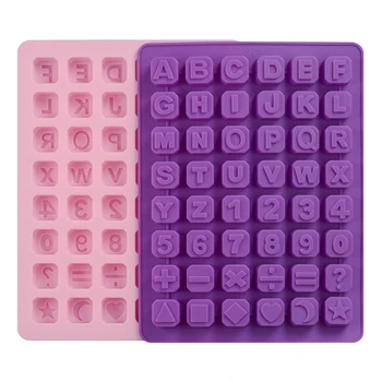 

FILBAKE English Alphabet Silicone Chocolate Ice Mold DIY Baking Tools Baking Acessories Cake decorating Tools Cake Topper