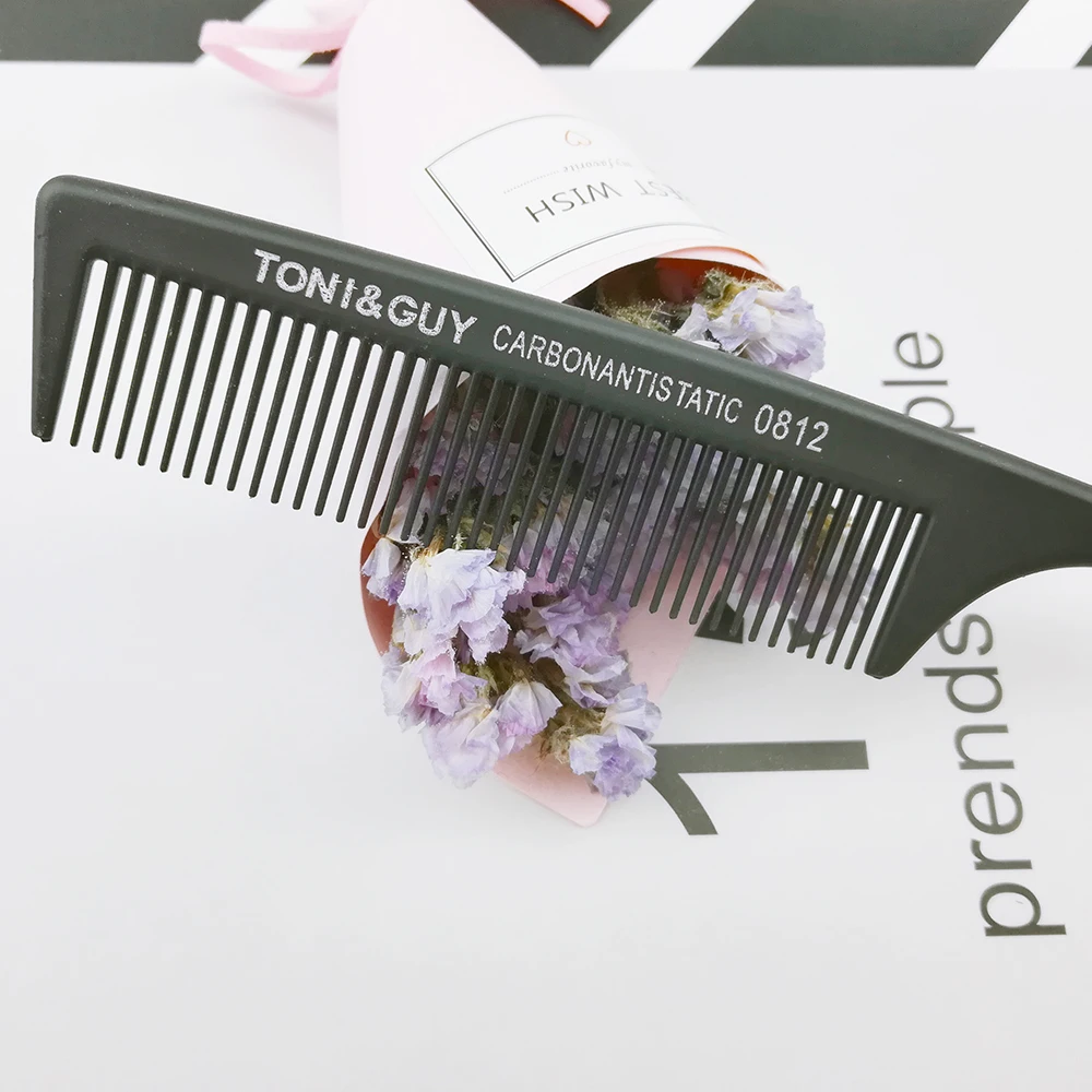 1 Piece Hairdressing Hair Comb Anti-static Carbon Hair Brush Professional Salon Hair Styling Tools Stainless Steel Handle Brush 1 Piece Hairdressing Hair Comb Anti-static Carbon Hair Brush Professional Salon Hair Styling Tools Stainless Steel Handle Brush