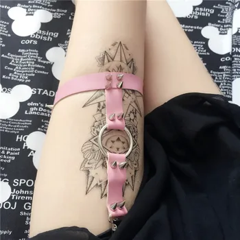 

Fashion Harajuku Garter Belt Purity Sexy Leather