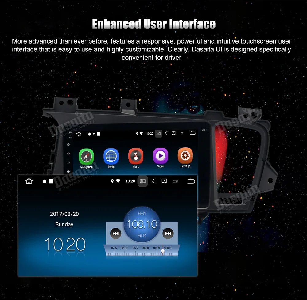 Top Car 1 din radio android 8.1 GPS Navi for Kia Optima / K5 2011 2012 - 2014 autoradio navigation head unit multimedia wifi BT RDS 10