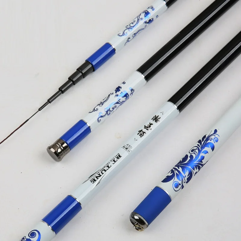 

3.6m 4.5M 5.4M 6.3M 7.2M Lure Carbon Spinning Fishing Rod Travel Rod Casting Fishing Pole Vava De Pesca Saltwater Rod