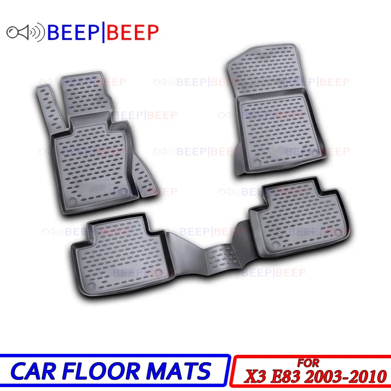 

For BMW X3 E83 2003-2010 car floor mats carpets auto floor mat dust proof water proof car styling interior decoration