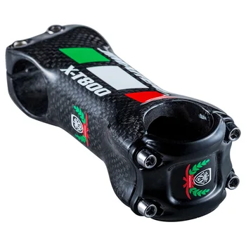 

MTB Bike Bicycle Stem 3K Carbon Fiber Cycling Stem 6 Degree Tricolor 31.8mm Handlebar Caliber Bicycle Parts Mountain Bike Stem