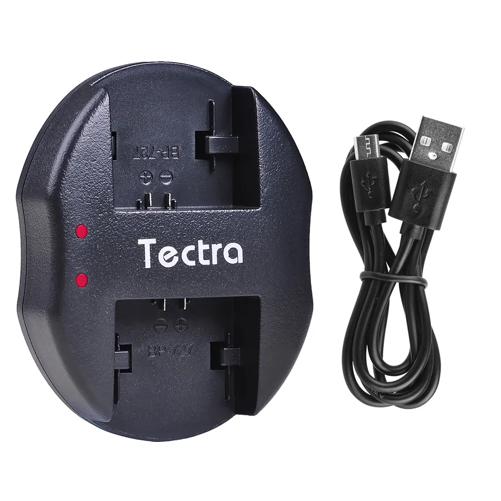 

BP-718 BP-727 BP-745 Battery Charger for Canon VIXIA HF M50 M500 M56 M52 M60 R30 R300 R308 BP718 BP727 BP745 USB Dual Charger