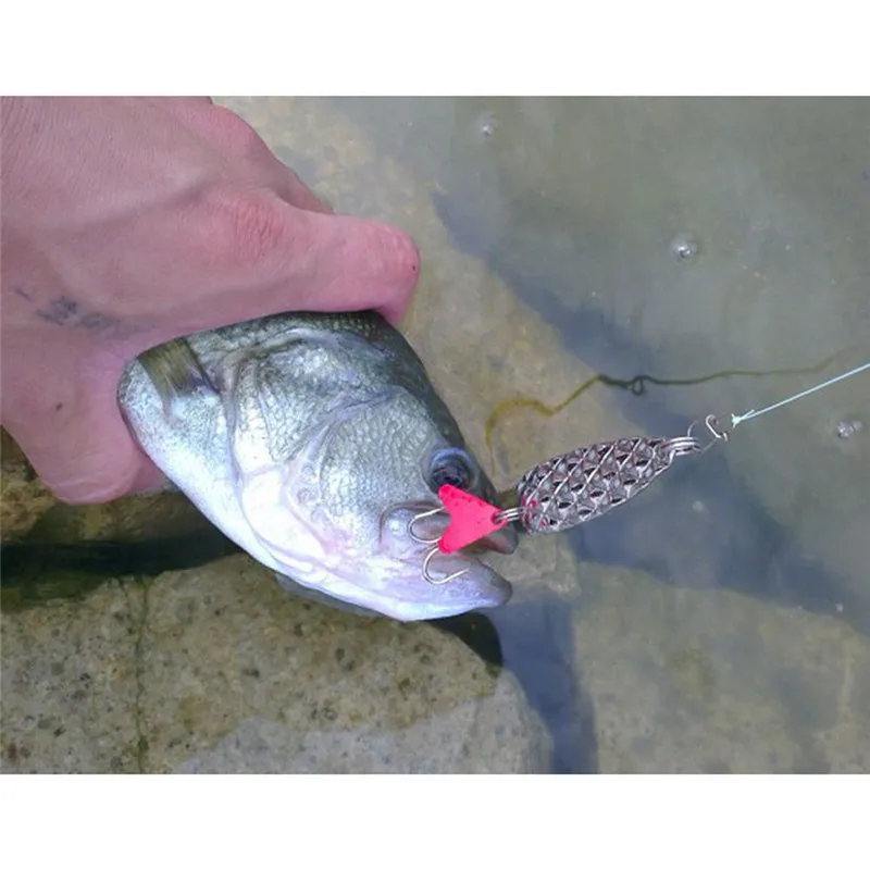 

2018 2PCMetal Alloy Hard Lure With Sound Slice Wobbler CarpFishingTackle SpinnerGear Safety & Survival Z906