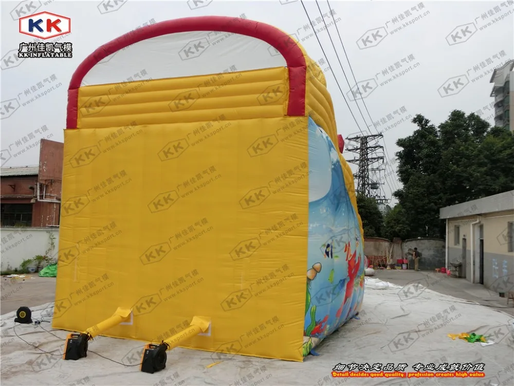 inflatable water slide for water park/ customize inflatable water slide for sales