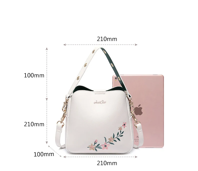 Just star women leather shoulder bag 15