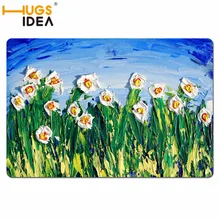 HUGSIDEA коврики Merry Christmas Декор ванная комната кухонные ковры Придверные коврики для гостиной с цветочным принтом Противоскользящий коврик