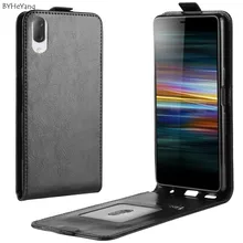 Для sony Xperia L3 Чехол Флип из искусственной кожи силиконовый полный защитный бампер телефон сумка для sony L3 Вертикальная задняя крышка на L 3