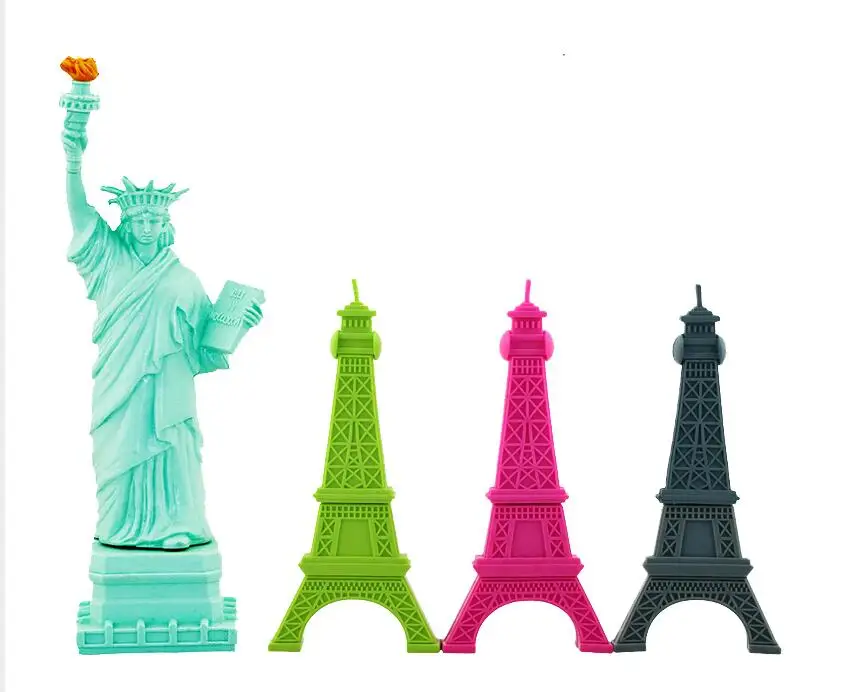USB флеш-накопитель с изображением Эйфелевой башни Статуя Свободы карта памяти 128